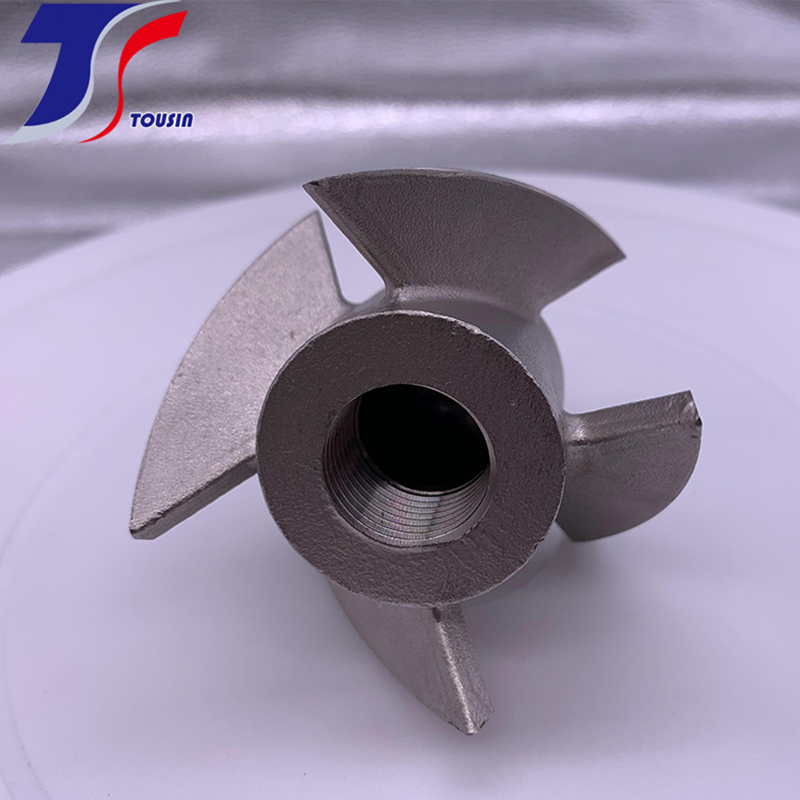 Threaded Mixing Blade Rotor